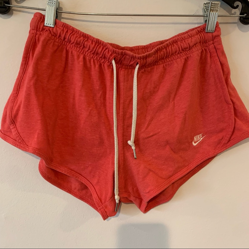 Nike Womens Shorts Small S Peach with drawstring women’s